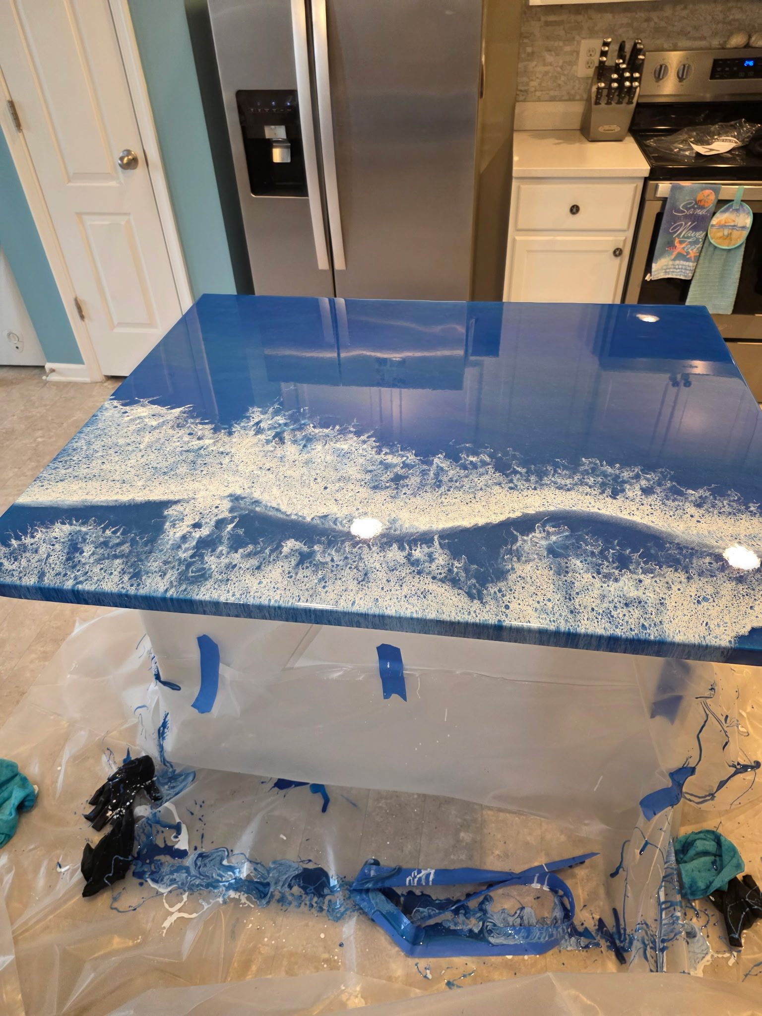 Metallic Epoxy Floor